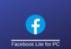 Mark your social presence with Facebook Lite for PC