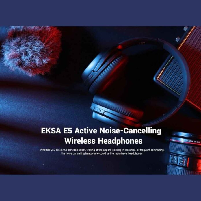 EKSA E5 Active Noise Cancelling Wireless Headphones Review
