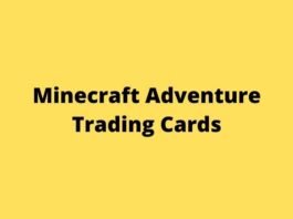 Minecraft Adventure Trading Cards