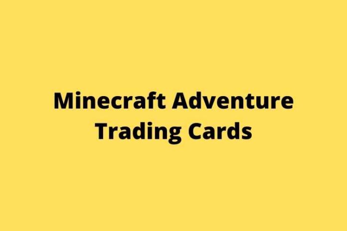 Minecraft Adventure Trading Cards