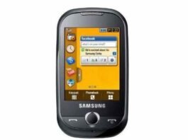 SAMSUNG Galaxy SAMSUNG S3650 CORBY