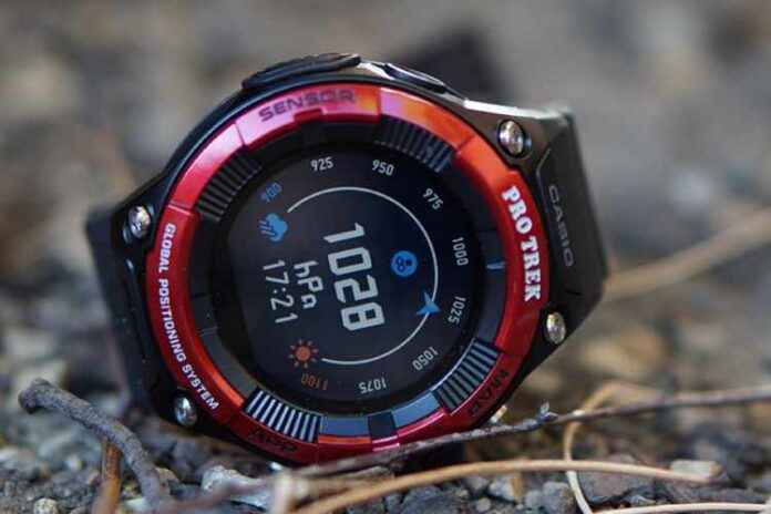 Casio PRO TREK WSD-F21HR Smartwatch