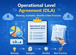 Operational Level Agreement (OLA): Meaning, Examples, Benefits, and Best Practices Operational Level Agreement (OLA): Meaning, Examples, Benefits, and Best Practices