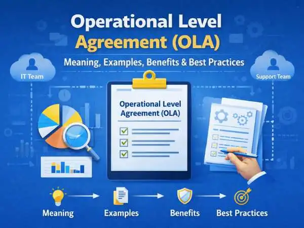 Operational Level Agreement (OLA): Meaning, Examples, Benefits, and Best Practices